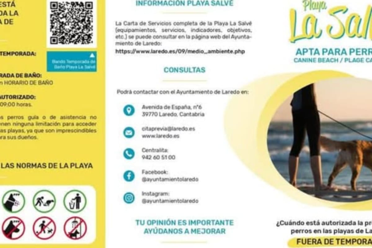¿Se puede ir con perro a la Playa La Salvé de Laredo? Guía completa para familias con perro en Cantabria