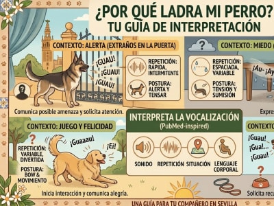 ¿Por qué ladra mi perro? Qué intenta decirte. Comportamiento canino.