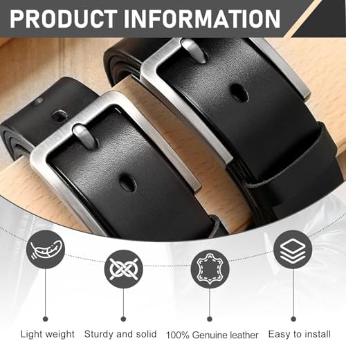 Vue 4 de Ceinture De Cuir Cm