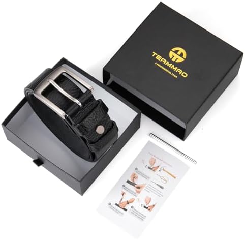 Vue 6 de Ceinture Pour Hommes Cuir