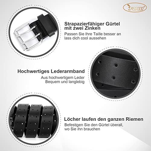 Vue 5 de Ceinture Double Prong En