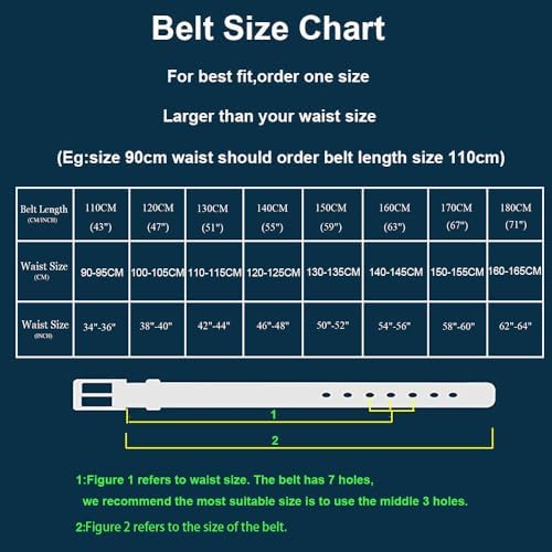 Vue 5 de Ceinture Homme Jeans Grande