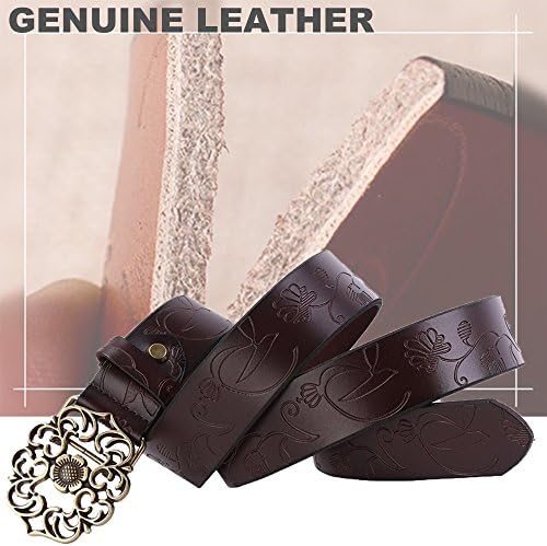 Vue 4 de Normcorer Ceinture En Cuir