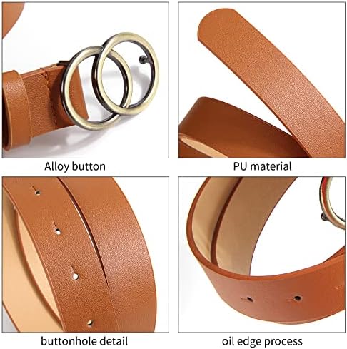 Vue 3 de Boucle Ronde Ceinture En