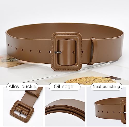 Vue 4 de Femme Large Ceinture En