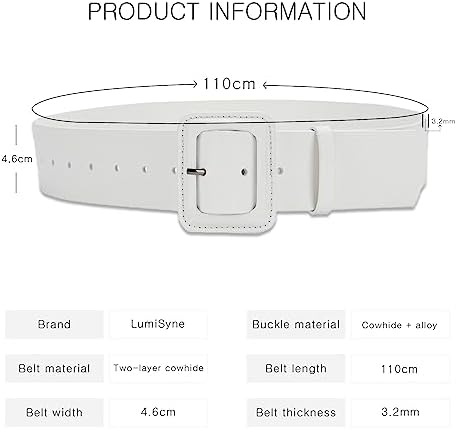 Vue 7 de Femme Large Ceinture En