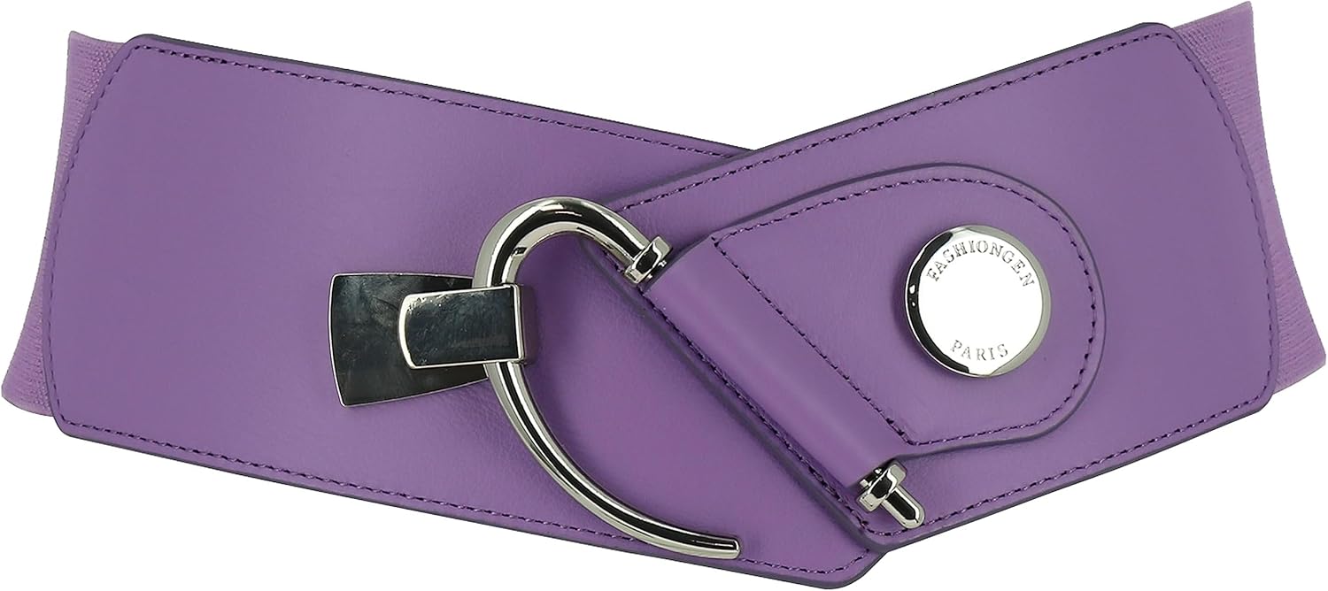 Ceinture Femme Elastique Cuir