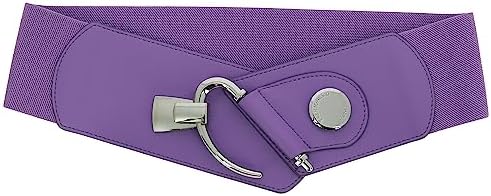 Vue 6 de Ceinture Femme Elastique Cuir