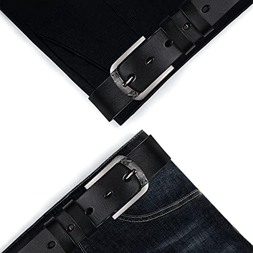 Vue 3 de Ceintures Femme Cuir Grande