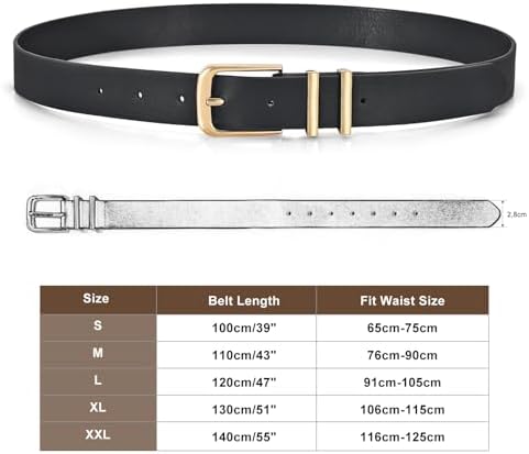 Vue 5 de Ceinture Femme Mode Ceinture