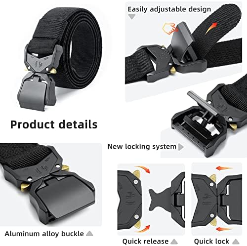 Vue 2 de Ceinture Tactique Ceinture De