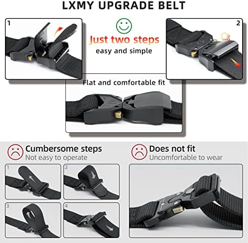 Vue 3 de Ceinture Tactique Ceinture De