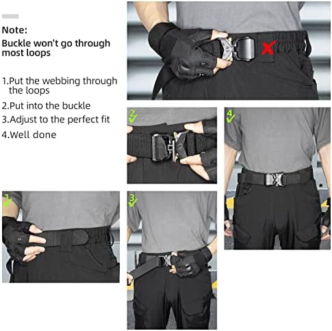 Vue 5 de Ceinture Tactique Ceinture De