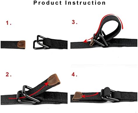 Vue 6 de Ceinture Toile Cm Grande