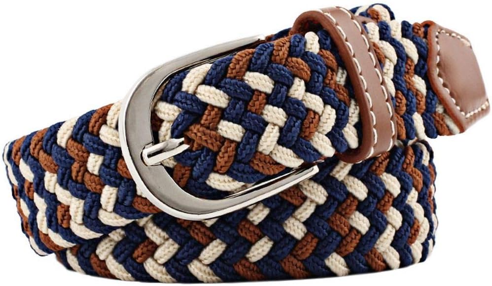 Ceinture Fine Tressee Elastique