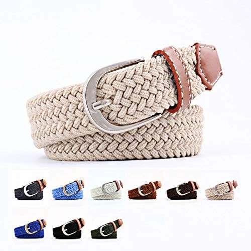 Vue 2 de Ceinture Fine Tressee Elastique