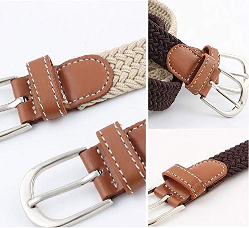 Vue 4 de Ceinture Fine Tressee Elastique