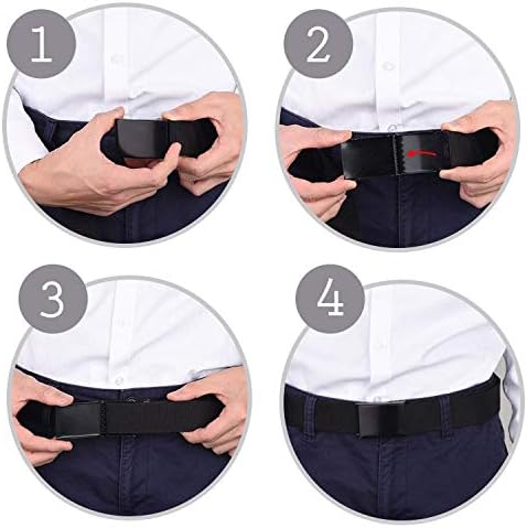 Vue 5 de Unisexe Ceinture Sangle Compatible