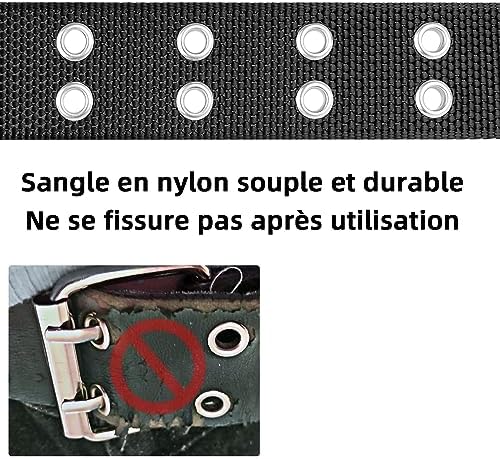 Vue 4 de Ceinture Homme Cm Grande