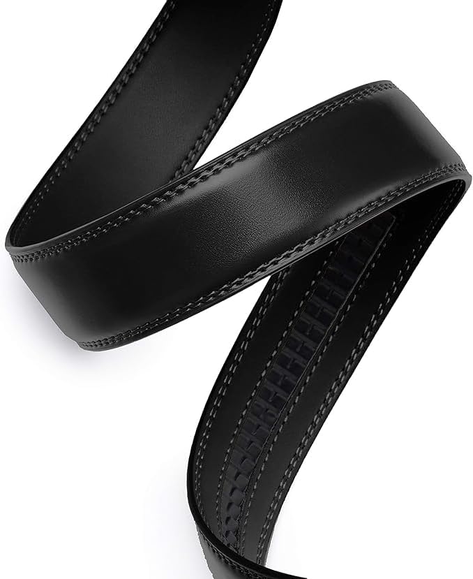 Vue 5 de Ceinture Sans Boucle Homme