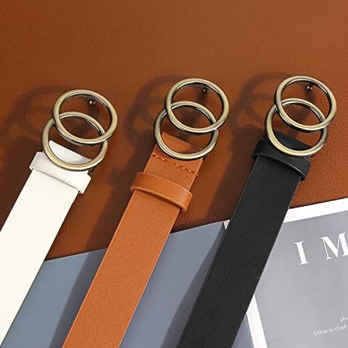 Vue 5 de Yiliya Boucle Ronde Ceinture