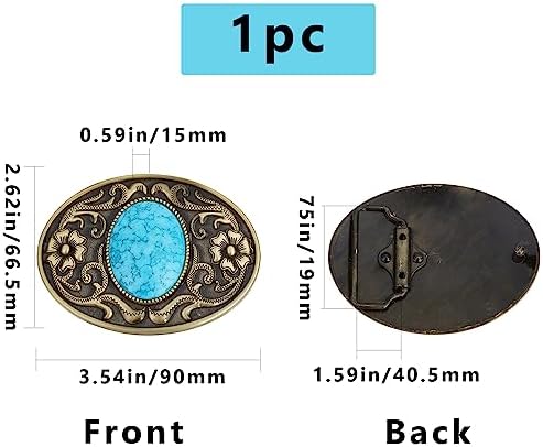 Vue 2 de Gorgecraft Turquoise Pierre Boutons