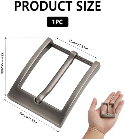 Vue 2 de Boucle Ceinture Homme Boucle