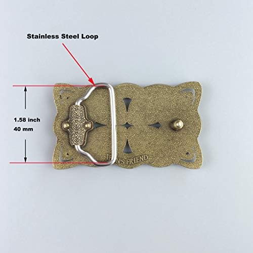 Vue 3 de Jeans Friend Boucle De