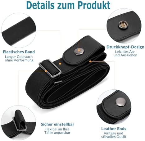 Vue 2 de Jasgood Ceinture Homme