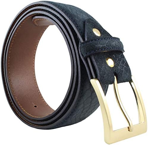 Vue 2 de Ceinture Avec Boucle Doree