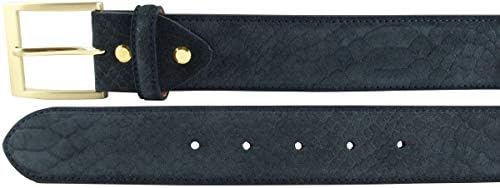 Vue 4 de Ceinture Avec Boucle Doree