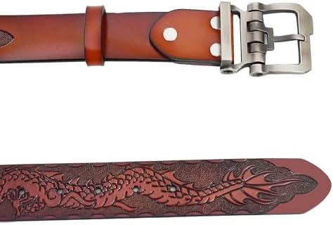 Vue 4 de Western Retro Genine Leather