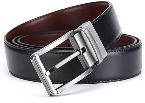 Vue 2 de Ceinture Unie Reversible En
