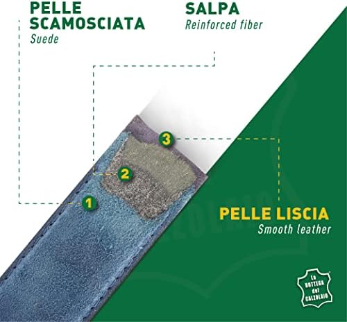 Vue 5 de Ceinture Daim Pour Homme