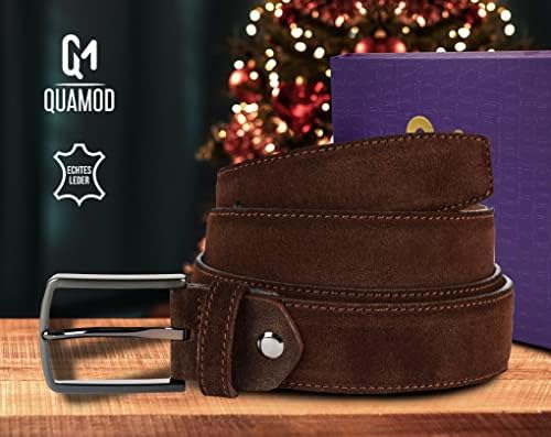 Vue 2 de Ceinture Homme En Suede