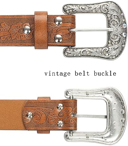 Vue 5 de Ceinture Occidentale Pour Femmescowgirl