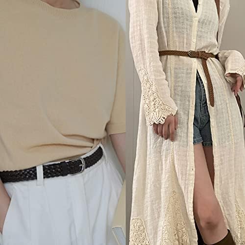 Vue 4 de Ceinture Tressee Pour Femmes