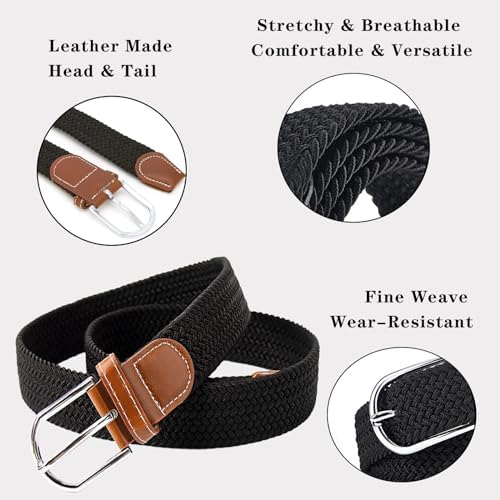 Vue 4 de Pieces Ceinture Elastique Pour