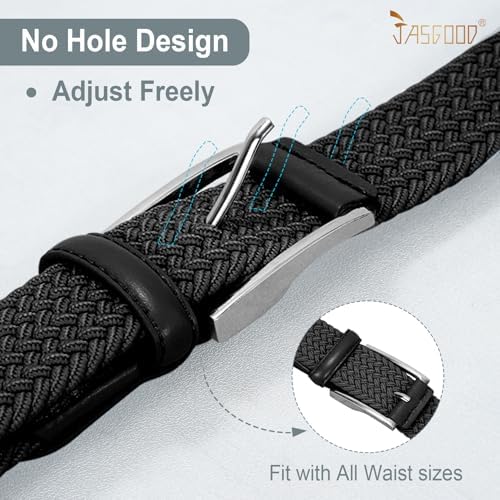 Vue 2 de Ceinture Elastique Tressee Ceinture