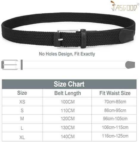 Vue 5 de Ceinture Elastique Tressee Ceinture