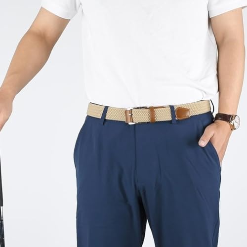 Vue 6 de Ceinture Tressee Elastique Unisexe