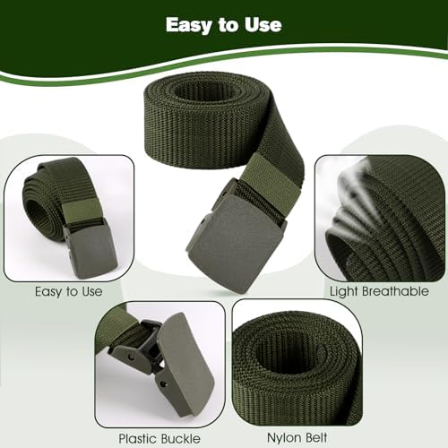 Vue 3 de Pieces Ceinture En Nylon