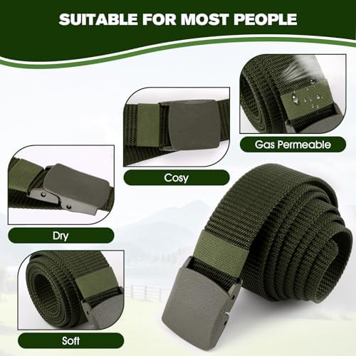 Vue 4 de Pieces Ceinture En Nylon