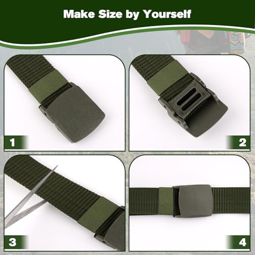 Vue 5 de Pieces Ceinture En Nylon