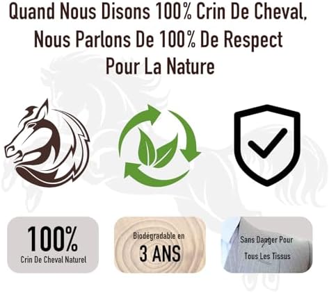 Vue 4 de Brosse Poils De Cheval