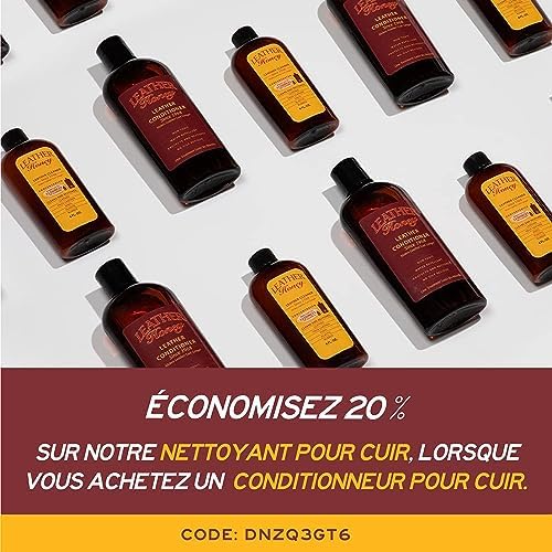 Vue 4 de Leather Honey Conditionneur Cuir