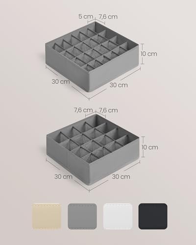 Vue 5 de Songmics Lot De Organiseurs