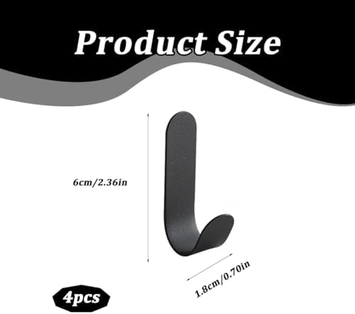 Vue 2 de Paquet De Crochets Autocollants