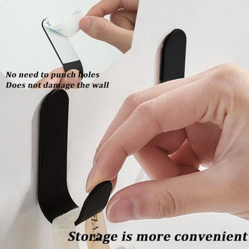 Vue 3 de Paquet De Crochets Autocollants