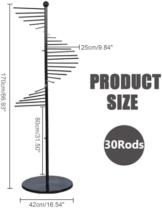 Vue 3 de Presentoir Autonome En Metal
